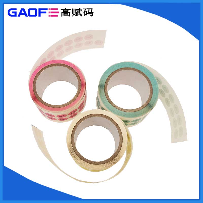 高賦碼月度標簽 不干膠銅版紙標簽