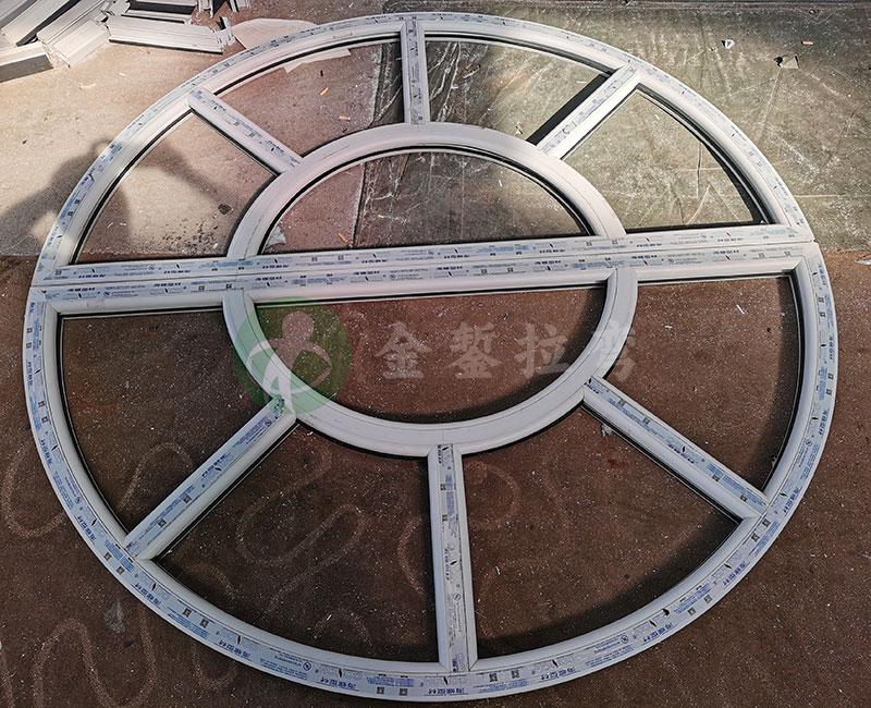 成品圓弧門整體拉彎