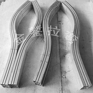 鋁方通S形拉彎二