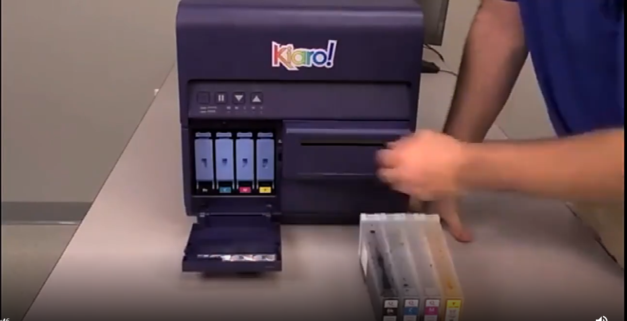 高賦碼 彩色打印機更換墨盒