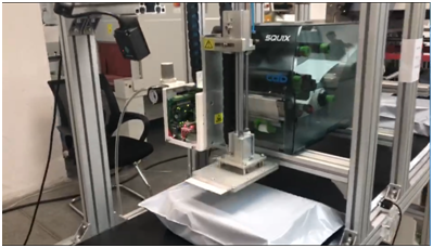 高賦碼 電商自動掃描+包裝+自動貼標--物流電商行業貼標方案